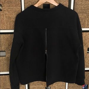 Banana Republic Sweatshirt w/ Zippered Back, sz Lg